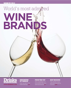 Concha y Toro voted World's Most Admired Wine Brand 2013