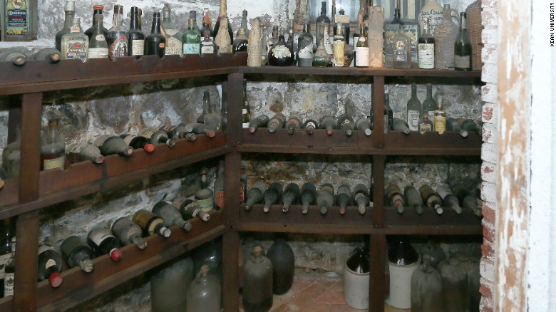 Demolition of Prohibition-era wall reveals centuries-old wine collection