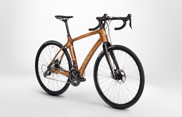 BIKE MADE FROM WHISKY BARRELS ROLLED OUT